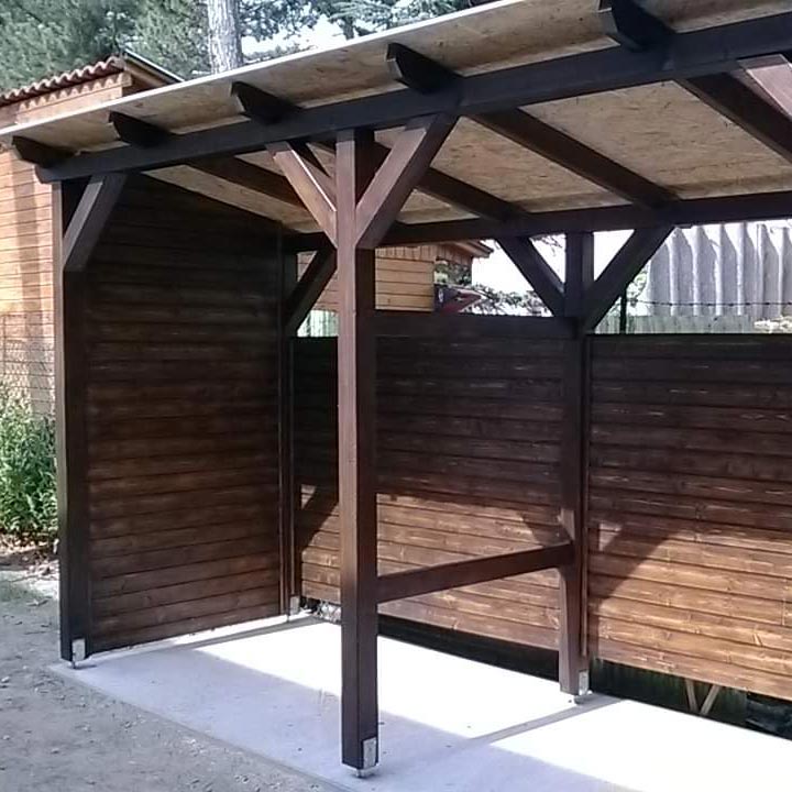 kerti tároló készítése